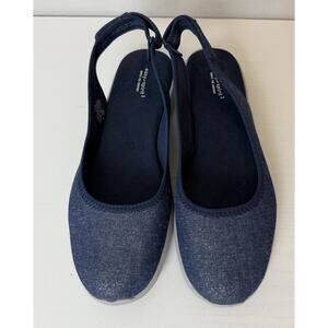 NEW Easy Spirit Women’s Navy Gracee Slingback Walking Shoes Size US 12W Wide
